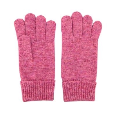 Strickhandschuhe CAPO, Damen, pink, Strick, Materialmix, Handschuhe, Fingerhandschuhe, super-softes Garn, Bündnchen, Einheitsgröße