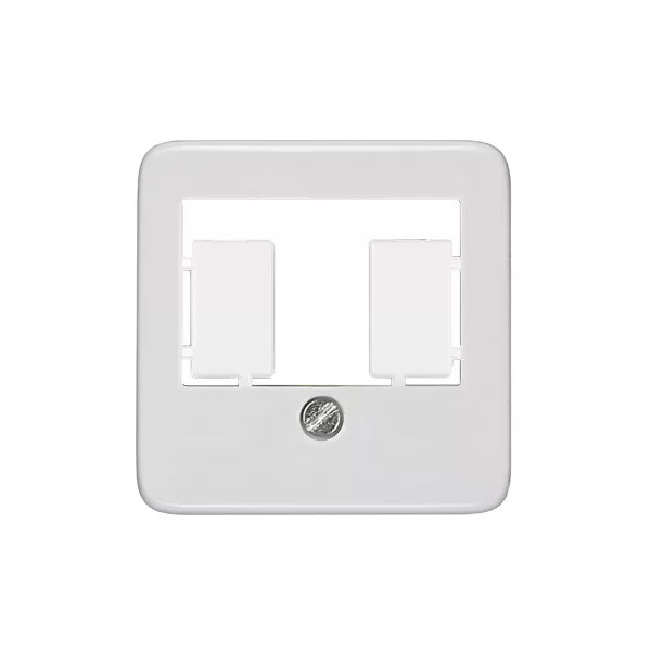 Legrand Creo afdekplaat TDO voor telefoonstopcontact, ultra wit