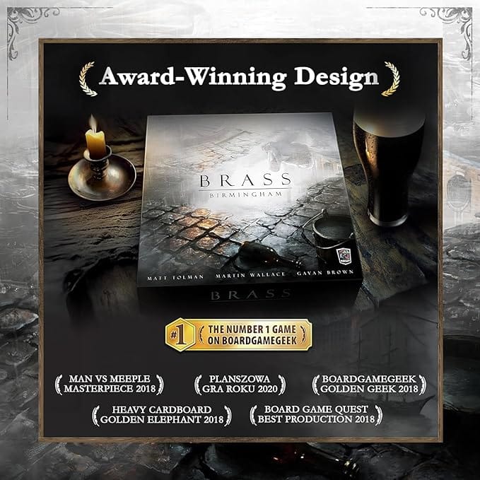 Brass: Birmingham Economic Strategy Board Game by Roxley Games