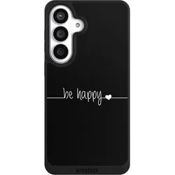 Nivocase Handyhülle für Samsung Galaxy S26+ Hülle NIVOpure Case Schwarz Glück Sprüche Statement (Samsung Galaxy S26+), Smartphone Hülle, Schwarz