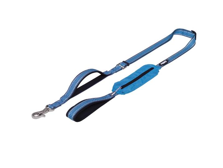 Hundeleine NOBBY Kalea S , blau (hellblau), B:2cm, Nylon, Leinen, Hundeleine