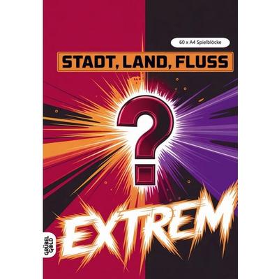 Stadt, Land, Fluss, Extrem, Taschenbuch von Grübelgold Rätselhefte, Grübelgold, 978-3-693-19396-9