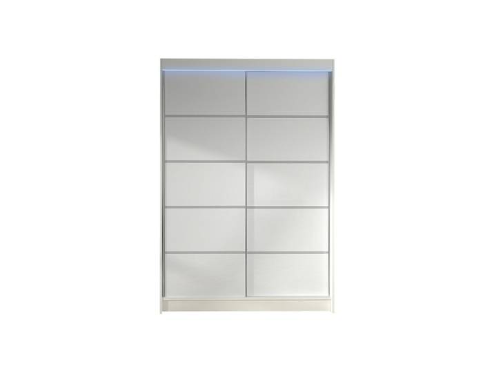 SCHWEBETÜRENSCHRANK Lino IV mit RGB LED Beleuchtung
