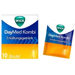 WICK DayMed Kombi Erkältungsgetränk 10 St Pulver zur Herstellung einer Lösung zum Einnehmen