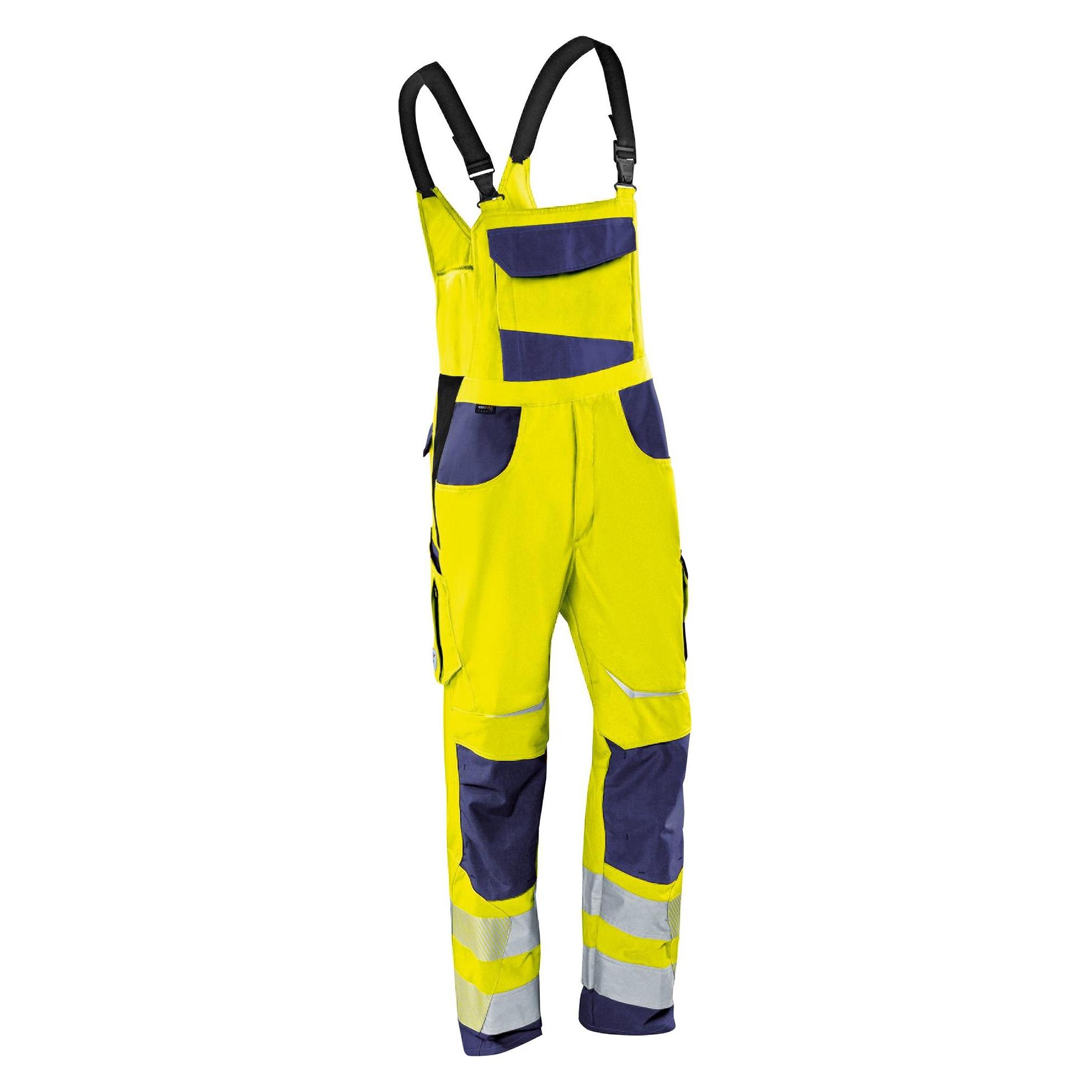 Kübler Latzhose REFLECTIQ PSA 2 warngelb/dunkelblau Form 3207 Grösse 23 (23) (210141)