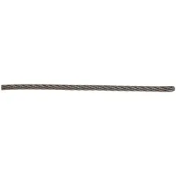 RS PRO, Seil, 1.5mm 6X7 IWRC SS MBL 0.13t 100mt Reel (100 m)