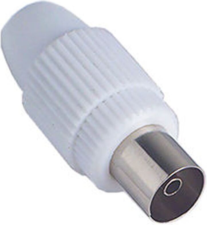 Connettore antenna Fanton 32020 Presa Coassiale Tv Bianco
