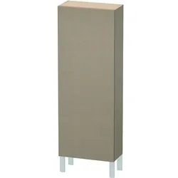 Duravit L-Cube Halbhochschrank LC1169R7575 50x24,3x132cm, Tür rechts, leinen