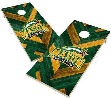 Skip's Garage George Mason University Patriots Cornhole Board Set