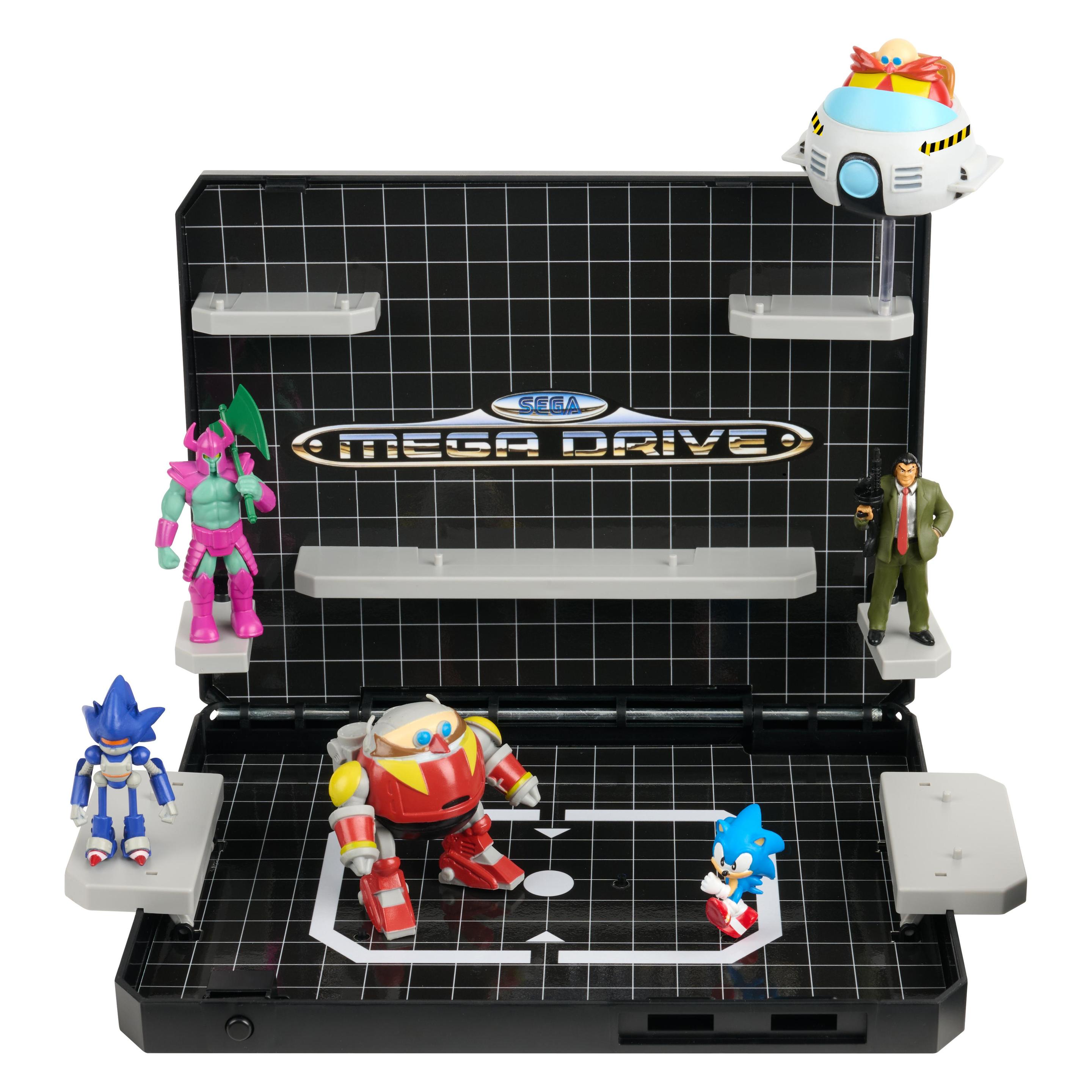Wilder Toys Sonic the Hedgehog - Supervillain Bundle - Sonic 1 - Mega Drive Consoles Stars (Sega Mega Drive) (1300565)