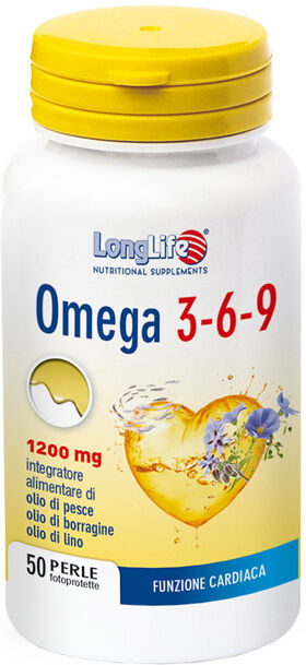 Longlife Omega 3-6-9 (1200mg)