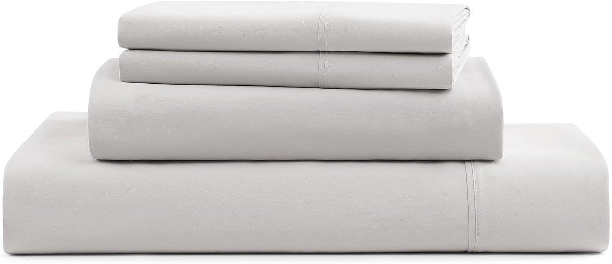 Grijs Beddengoed Set met Laken en Kussenslopen - Full XL