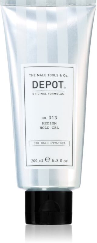 DEPOT 300 HAIR STYLING NO. 313 MEDIUM HOLD GEL gel cheveux fixation et forme 200 ml