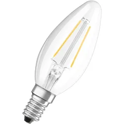OSRAM E14 LED Lampe Kerzenform klar dimmbar  2.8W wie 25W neutralweißes Licht