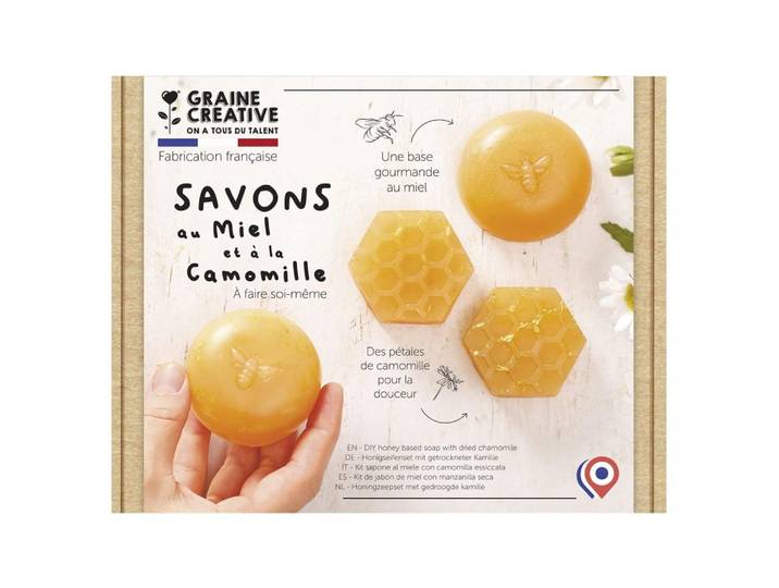 Coffret diy faire ses savons au miel