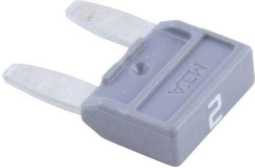 MTA Automotive 341.120 330.020 Mini Flachsicherung 2A Grau