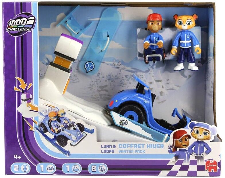 Dujardin Mille Bornes Challenge - Pack Winter Edition : Luna et Loops