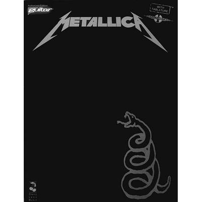 Metallica: Black Album - Guitar Songbook with Tablature Play It Like It Is Sheet Music Collection Heavy Metal Guitar Book for Intermediate Players