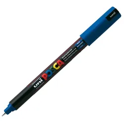UNI MITSUBISHI POSCA Pigmentmarker PC-1MR, dunkelblau