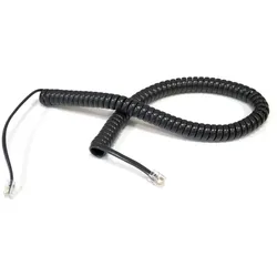 snom Hörerkabel für D3xx schwarz/blau