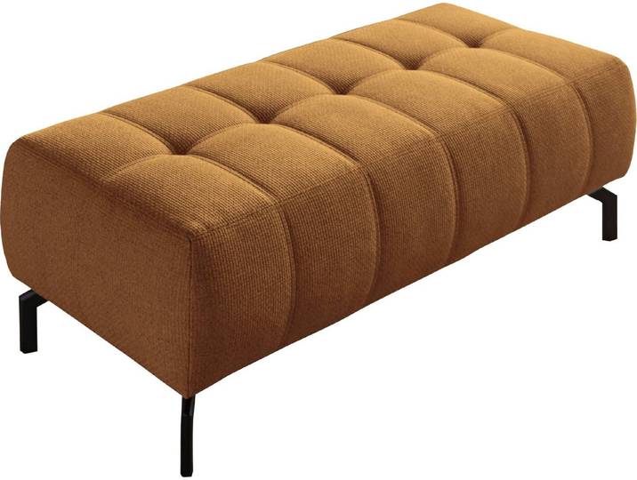 DOMO collection Polsterhocker Cunelli, Fußhöhe passend für gängige Saugroboter!