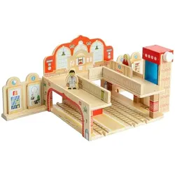 Bigjigs Holzspielset „Grand Central Station“