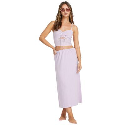 Sommerrock BILLABONG "Keep It Simple", Damen, Gr. XS, amethyst smoke, Obermaterial:100% Baumwolle., Röcke