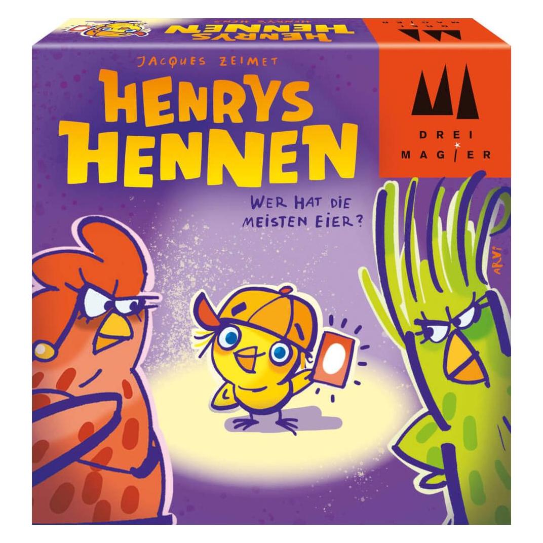 Schmidt Spiele Henrys Hennen (mult) (Deutsch, Englisch, Französisch, Italienisch, 2 - 6 Spieler) (40897)