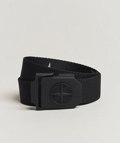 Stone Island Textile Belt Black
