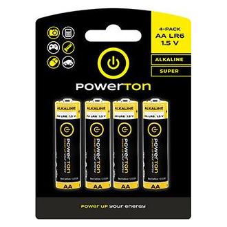 Powerton ENERGY ALKAMAX Einmal alkalisch Batterie AA, 4-pack (4 Stk., AA) (15423671)