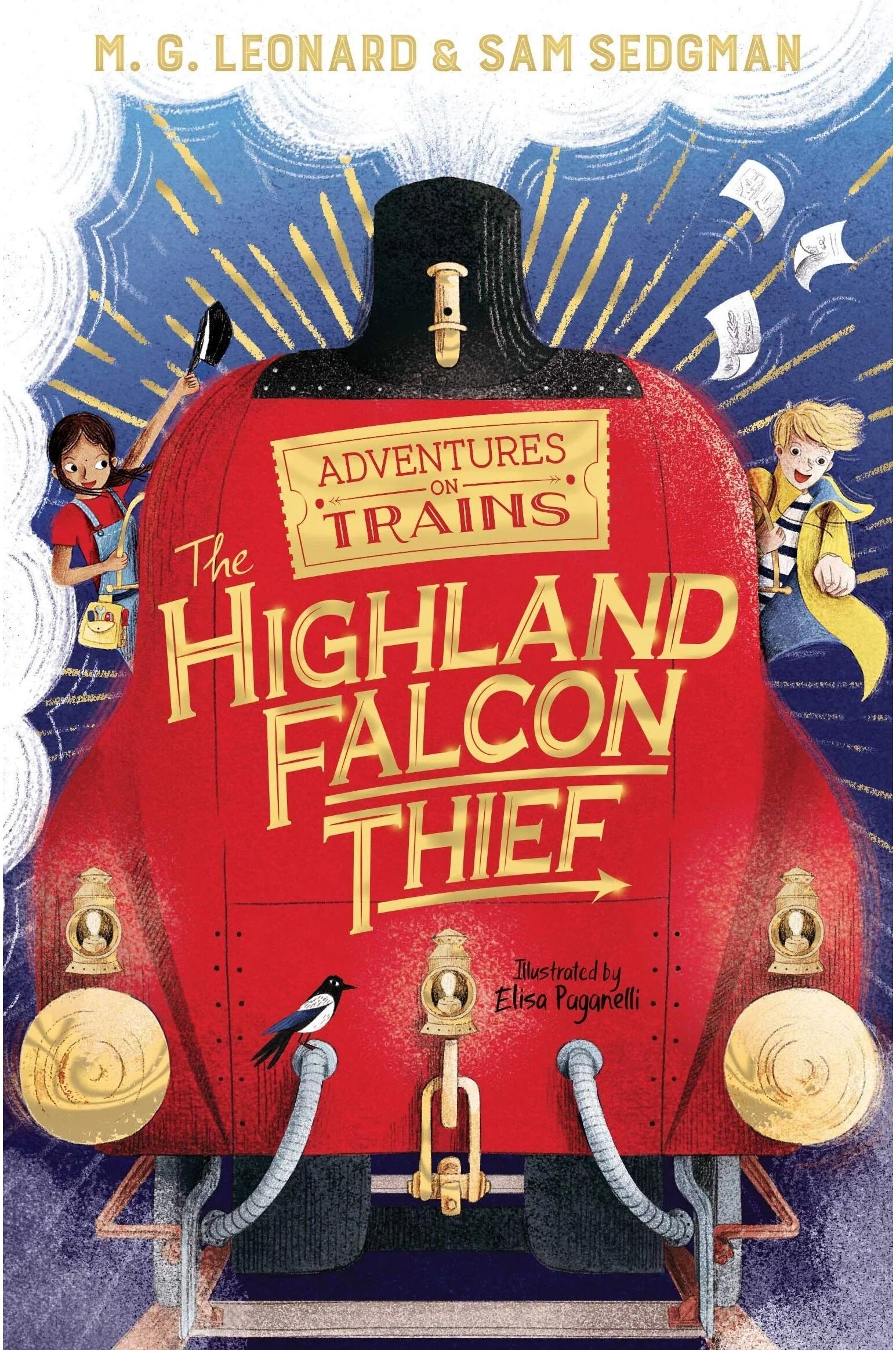 Macmillan Children's Books Adventures on Trains 3 Books Collection Set by M.G. Leonard & Sam Sedgman - Paperback - Ages 9-14 - Illustrated Mystery Adventure Series