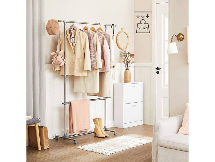 Porte-manteau Reading II 101 x 113 x 49cm Gris