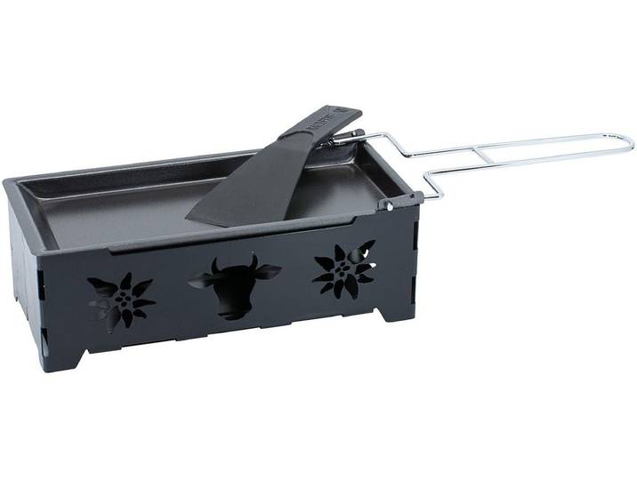 Raclette KADASTAR 2go Muh Anthrazit , grün (dunkelgrün, schwarz), B:18,7cm H:9cm T:6,3cm, Raclettes, Raclette
