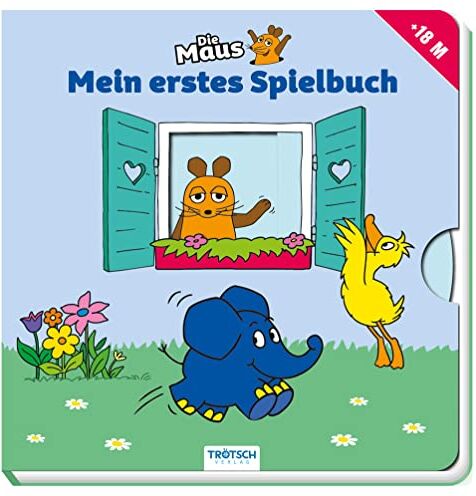 Trötsch Verlag - Trötsch Die Maus Pappenbuch Mein erstes Spielbuch: Entdeckerbuch Beschäftigungsbuch Spielbuch - Preis vom 17.10.2026 19:25:27 h