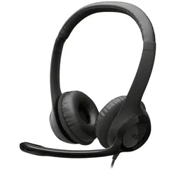 Logitech H390 USB Kopfhörer Kabelgebunden Kopfband Anrufe/Musik USB Typ-C Schwarz