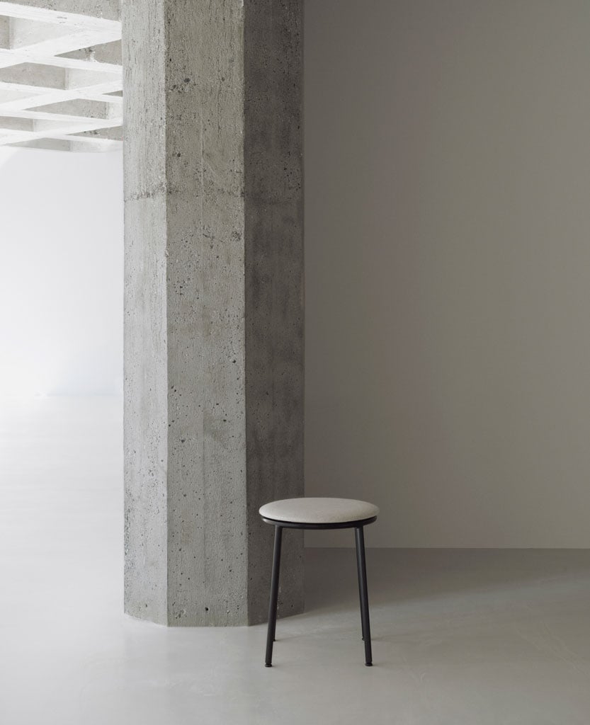 Normann Copenhagen Hocker (Stoff schwarz) Stoff schwarz