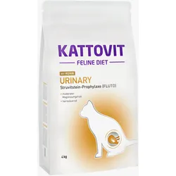 KATTOVIT Feline Urinary Huhn Katzentrockenfutter Diätnahrung 4 Kilogramm