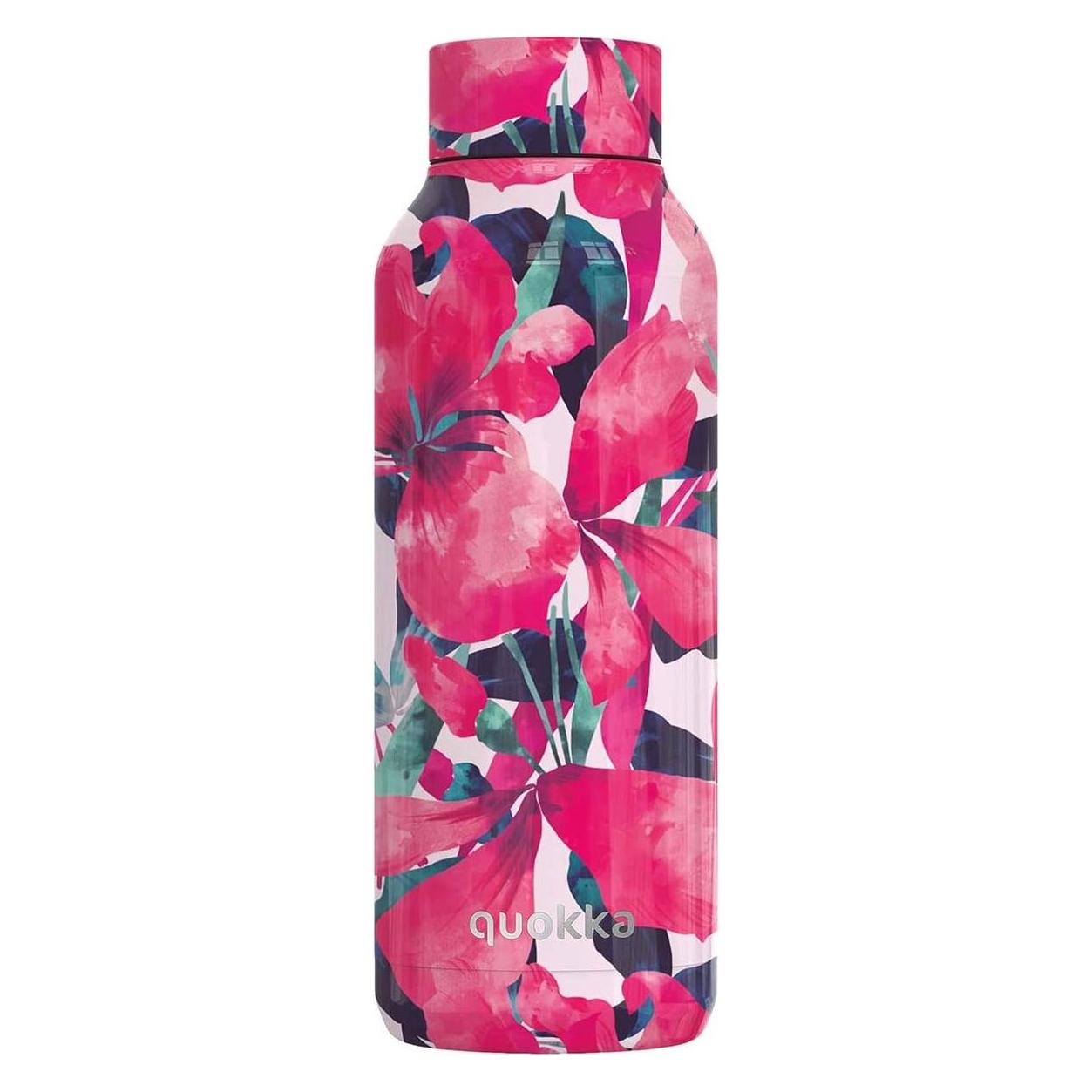 Quokka Edelstahl Thermosflasche Solid Pink Bloom 510ml (0.51 l) (11988)