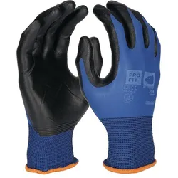 Reldeen, Schutzhandschuhe, PRO FIT Handschuhe SPIKE Grösse 9 blau / schwarz ( 4000391429 ) (9)