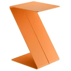 Eisenherz Beistelltisch   ¦ orange ¦ Maße (cm): B: 30 H: 60