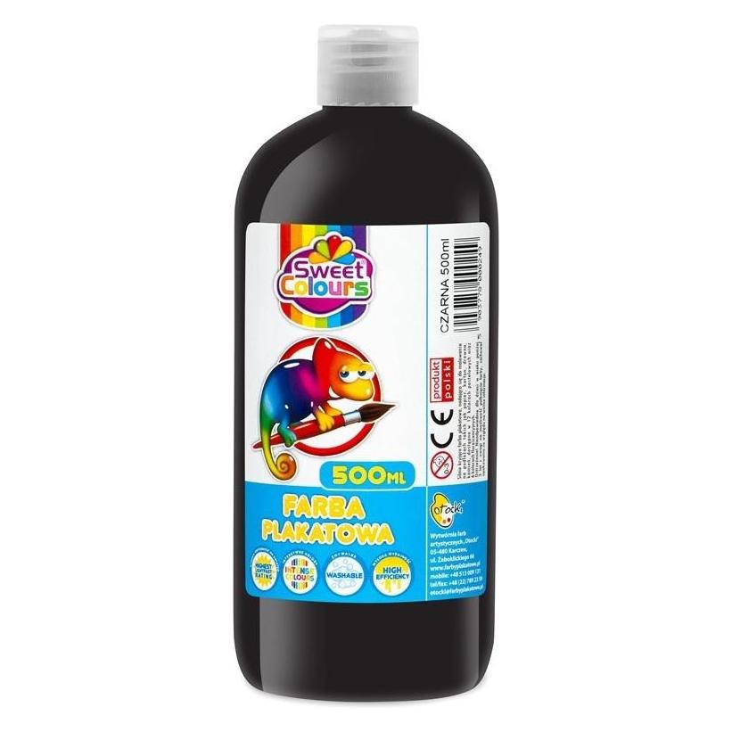 Sweet Colours Schwarze Posterfarbe 500 ml (500 ml) (47590975)