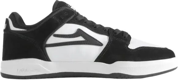Skateschuhe Lakai Telford Low (Black White Suede - 40.5)