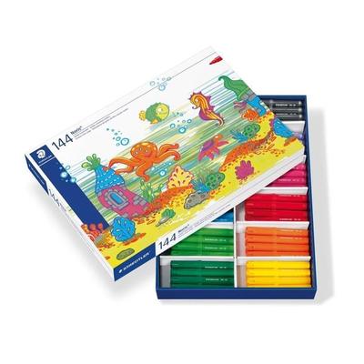 STAEDTLER Fasermaler Jumbo Noris, 144er Set