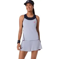 ASICS Herren Shirt MATCH TANK, Größe M in Silber Silber