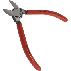 Knipex, Bolzenschneider + Seitenschneider, Seitenschneider für Kunststoff (140 mm)