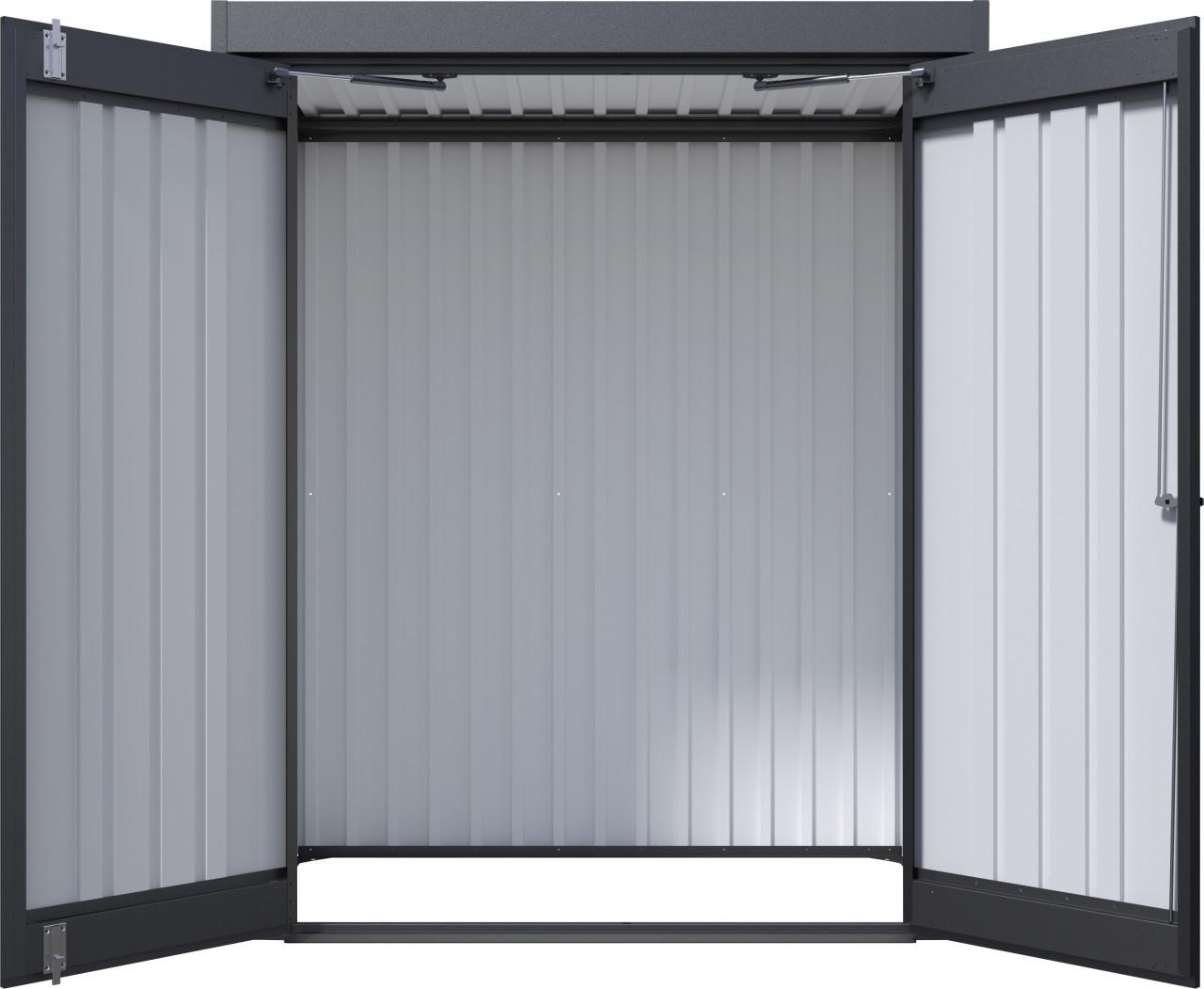 Floraworld Geräteschrank Premium 98 x 153 x 185 cm anthrazit