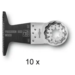 Fein Multimaster Multitalent 10er Pack E-Cut Precision Sägeblatt 65x50mm SL