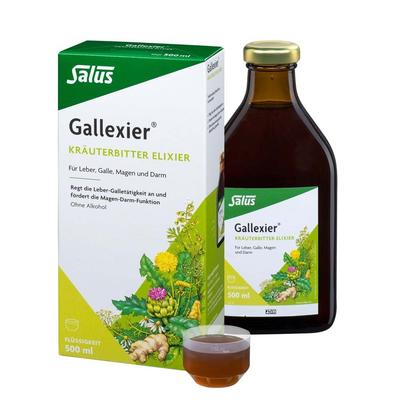 Gallexier Kräuterbitter Elixier Salus Flü.z.E. 500 ml Flüssigkeit zum Einnehmen