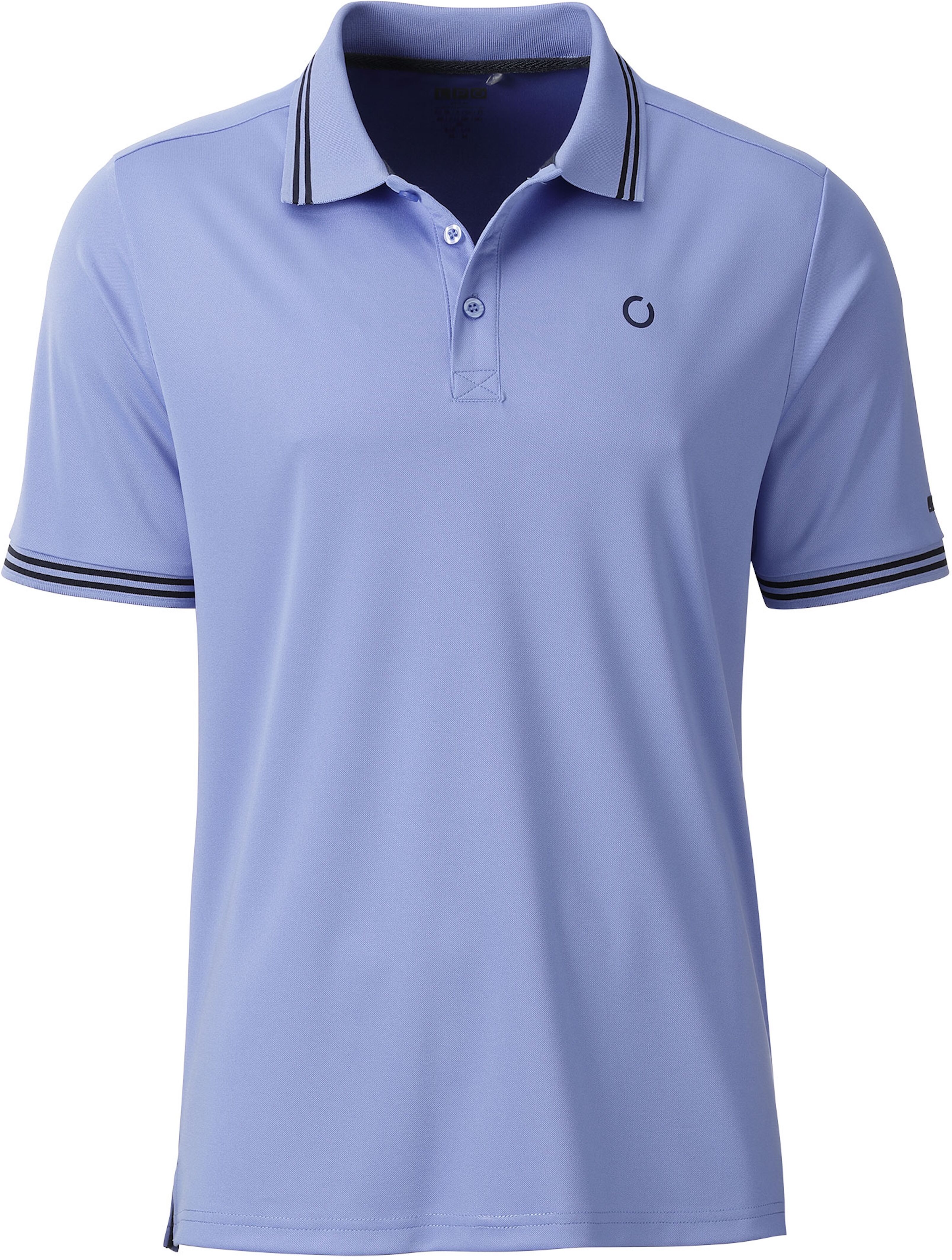 Poloshirt LPO "Funktionspolo Aben 3", Herren, Gr. XL, blau (dunkelblau), Jersey, 100% Polyester, regular fit hüftbedeckend, Shirts Poloshirt, Schnelltrocknendes Material dunkelblau XL