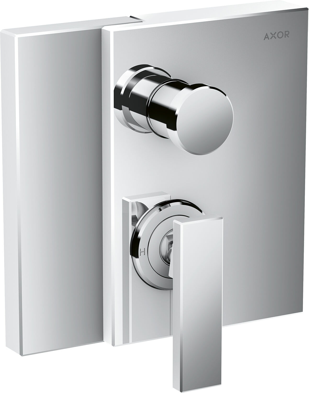 Hansgrohe Axor Edge chrome, mitigeur de bain, Axor Edge , combinaison de sécurité